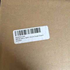 MEAN WELL EDR-120-24 120W 24V 5A Single Output Industrial DIN Rail Power Supply
