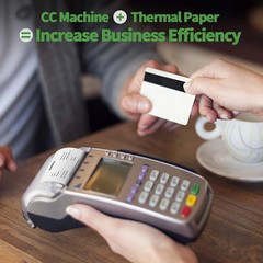 Eco-Friendly 2 1/4 x 50 Thermal Paper Rolls – Fits Most POS Printers