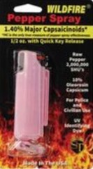 HOT ON MARKET Women Pepper Spray 1. 4 1/2 oz PINK MOLDED Keychain SELF DEFENSE