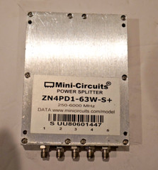 Mini-Circuits ZN1PD1-63W-S+ Power Splitter/Combiner 4 Way-0° 50Ω 250 to 6000 MHz