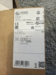 IFM OID200 Laser Distance Sensor w/ IO-Link 10-30VDC OIDLCPKG/US (Brand New)