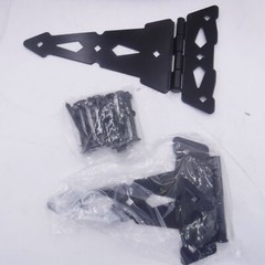 2 Pack Nationwide Ind. NW38947MDQ 10″Contemporary Gate T-Hinge W/ Hardware