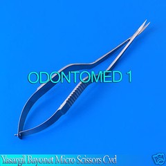 Micro Scissors 7.5″ Yasargil Sharp/Sharp Curved Surgical Instruments