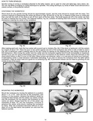 Delta Midi-Lathe Model LA200 Instructions & Parts List Manual #2039