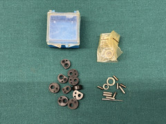 Vtg Midwest American True-Torc Dental Handpiece +Attachments +Parts (18H)