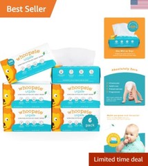 100% Pure Cotton Dry Wipes – 600 Count, Soft & Hypoallergenic for Babies