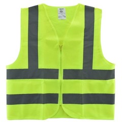 Solid Mesh High Visibility Safety Vest, ANSI/ ISEA 107-2010