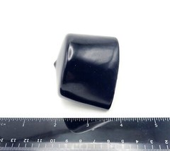 2″ Black Round Tubing Pipe End Cover Caps PVC Vinyl Flexible Rubber Tube Plug