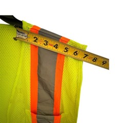 Radar by Radians Large Work Utility Vest SV22-2ZGM Yellow Gray Orange