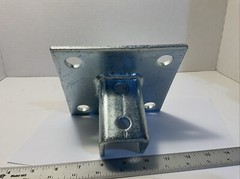 Power Utility Products 3033-SQ-EG Post Base Single Tall Zinc New Free shipping