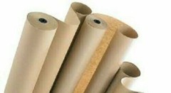 12″ wide x 900′ long 40 lb Rolled Brown Kraft Paper Shipping Void Crafting Fill