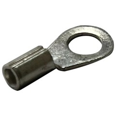 (200) Non-Insulated 16-14 Gauge #10 Ring Terminal Uninsulated Wire Connector USA