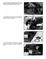 Delta 24″ Scroll Saw Older Style Operating, Maintenance & Parts Manual #1954