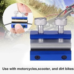 Universal Cable Luber Tool Cable Lubricator Lubricant Luber Color: Blue silver