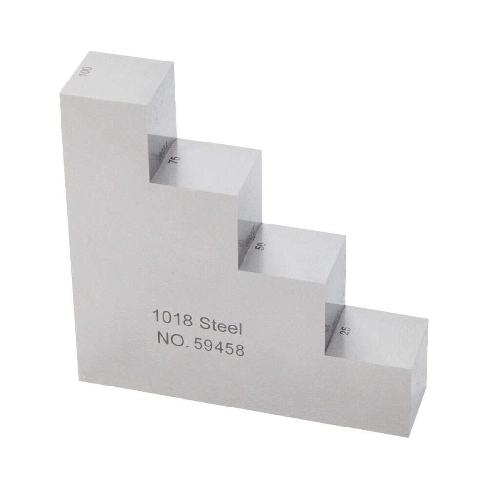 YUSHI TIPSY Step Calibration Block 25 50 75 100mm/1.0″ 2.0″ 3.0″ 4.0″