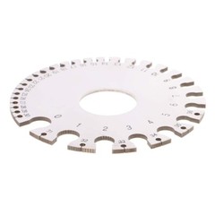 Round Thickness Stainless Steel Wire Gauge Diameter Gage Metal Inch Measurement