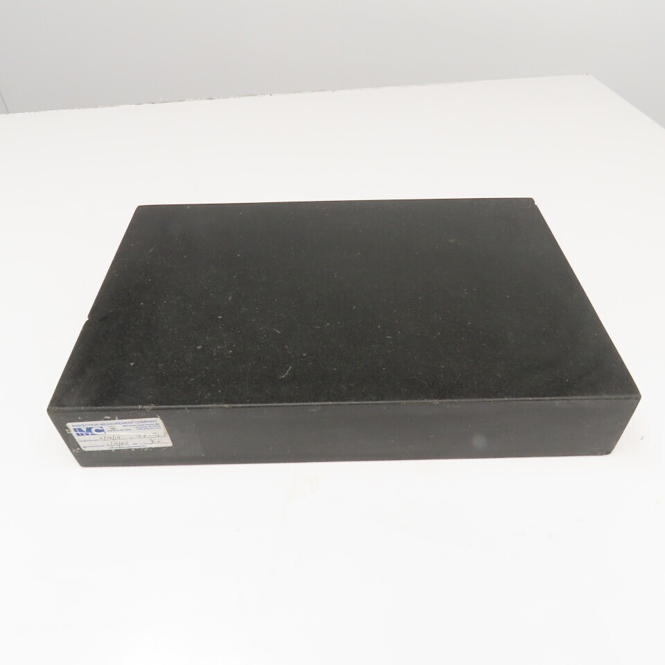 18″ x 12″ x 3″ Thick Black Granite Layout Measurement Surface Plate