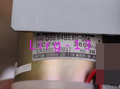 1pc used DC MOTOR DSE64BE60-004 Motor DC 24V 2600r/min