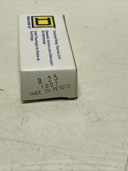 SQUARE D B25.0 THERMAL OVERLOAD RELAY THERMAL UNIT PS005549AV