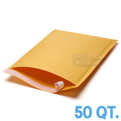 50 #5 10.5 x 16 Kraft Bubble Padded Envelopes Mailers from The Boxery