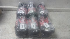 MCR Safety UT1950S 72 Pk Size S/Size 7 Red/Black Coated Gloves