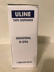 ULINE H-596 INDUSTRIAL 3″ SIDE LOAD PACKING TAPE DISPENSER NEW IN BOX