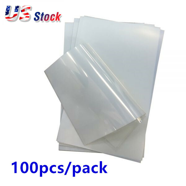 US – 100 Sheets* 13″ x 19″ Waterproof Inkjet Transparency Film for screen print