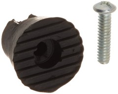 Prime-Line 658-1051 Door Holder, 4 in. Drop Down, Zinc Diecast, Brass Plated,…