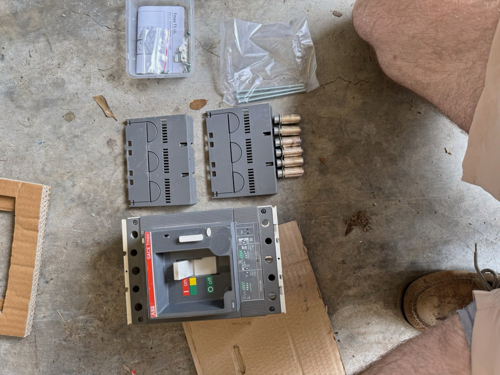 ABB Tmax T5N 400 400A 3-Pole Circuit Breaker 600V Panel Mount Thermal