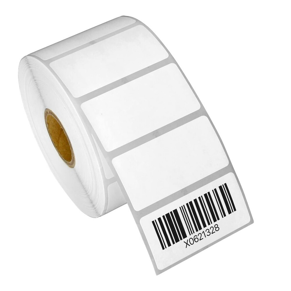 2″x1″ Direct Thermal UPC Barcode FBA Labels 1300/Roll for Zebra & Rollo Printers