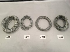 RotoMetals Zinc Wire .091 inch Diameter 10 Feet 99.9% min Made in USA