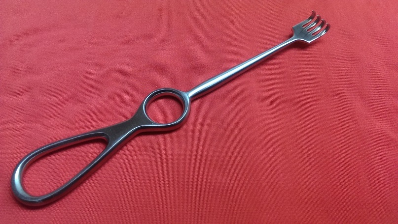1 Each Volkman Retractor 4 SHARP Prongs 8.5” Surgical Instruments