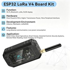 SX1262 LoRa ESP32-S3 V4 915MHz GPS Meshtastic Node WiFi Bluetooth Development