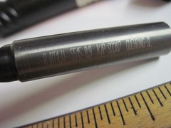 8.9mm Solid Carbide Drill 5xD Nano FIREX Coating, 103mm OAL, Guhring 5515-8.900