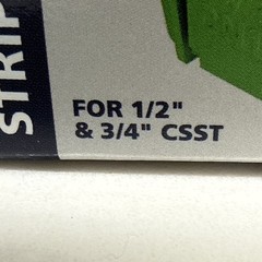 NEW FlashShield+ CSST Stripper Tool STRP4-8-11 1/2” 3/4” Gastite NIB 1-Day Ship