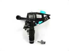 (2) VYRSA 1/2″ ADJ PLASTIC IMPACT SPRINKLERS FROM SPAIN REPLACE RAIN BIRD P5-R