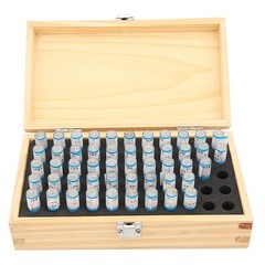 50pcs Metric Bearing Steel Pin Gage Set Precision Kit 0.001mm 7.51-8.000mm 50mm