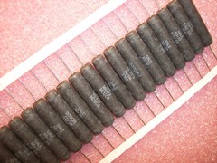 QTY (10) 5.1 Ohm 10W 5% NON-INDUCTIVE INDUSTRIAL WIREWOUND RESISTORS NS10-5.1-5%