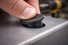1/2” Silicone Rubber Push In Feet Fits 1/2″ Hole x 3/4″ OD Various Pack Sizes