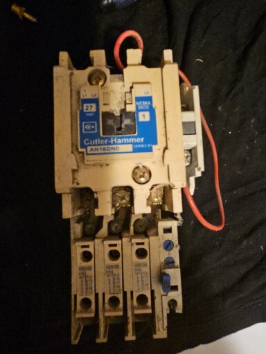CUTLER HAMMER AN16DN0 27 AMP NEMA 1 CONTACTOR