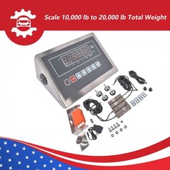 20000Lbs Cap Livestock Scale Kit Hogs Goats Sheep Alpacas Pigs & Platform Scales