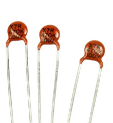 25/50/100pcs Vishay Cera-Mite Lower Voltage 100V 47pF, 0.047nF, X7R, 562R Series