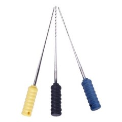 Dental Endo Stainless Steel Barbed Broaches Needles Handle Root Canal 21mm/25mm