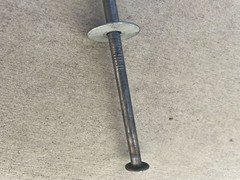 Sandbaggy 8″ x 4 ¾” Standard Snap Ties With 1″ Steel Washers (Short End)