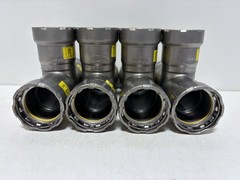 Lot of (4) Viega 25311 MegaPressG Tee 1″ x 1″ x 1″ P1 x P2 x P3 Carbon Steel