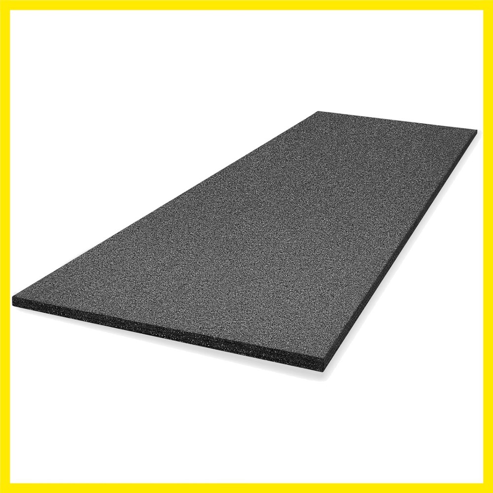 Customizable Polyethylene Foam Sheet 54 x 16 x 0.5 Inch Black Foam Insert Pad…