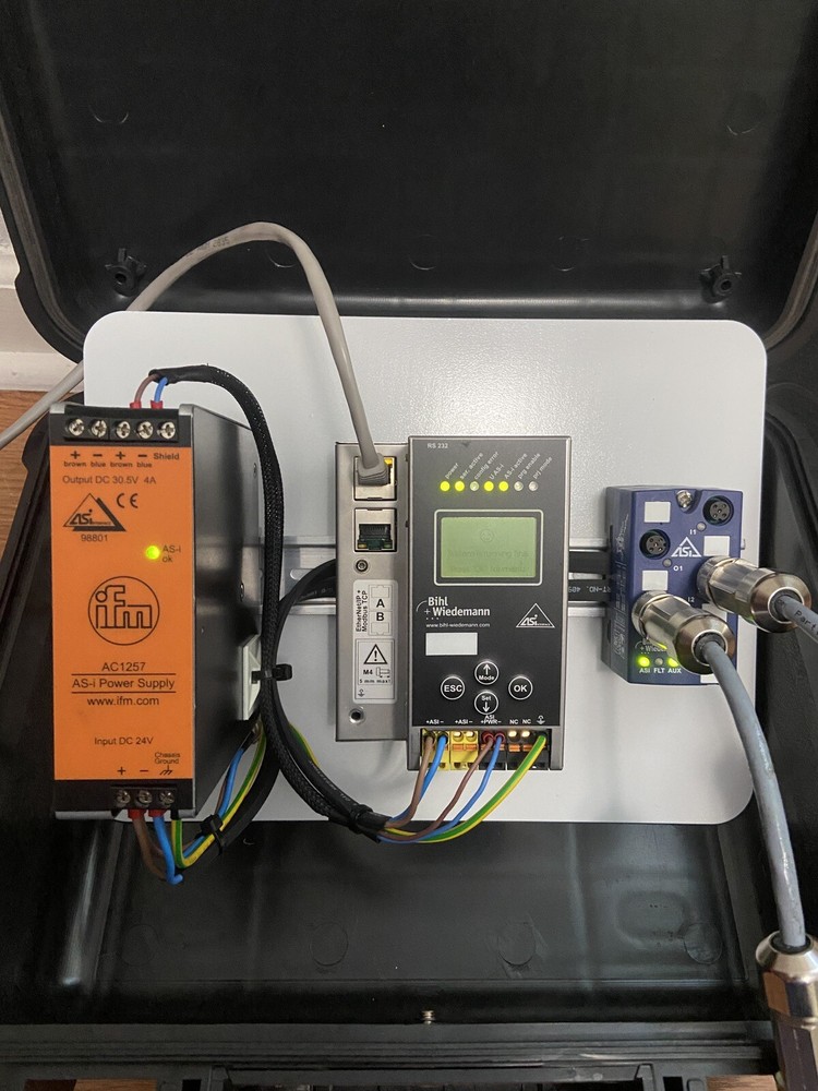 Bihl+Wiedemann BWU2379 ASi PLC Trainer Learning, BWU3141, Allen Bradley.