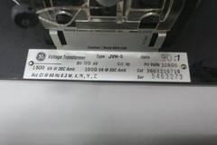 General Electric Ge JVM-5 765X21G715 Voltage Transformer 90:1 1500va 10800v-ac