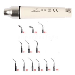 Dental Ultrasonic Scaler LED Handpiece /Scaling Perio Tips fit Woodpecker EMS OR
