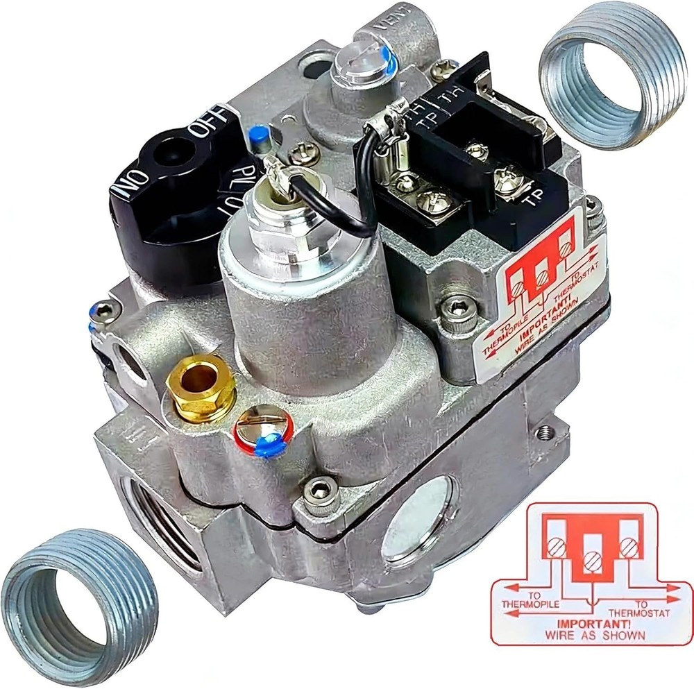For Robertshaw 700-506 Combination Gas Valve For 250-750 Millivolt Systems New